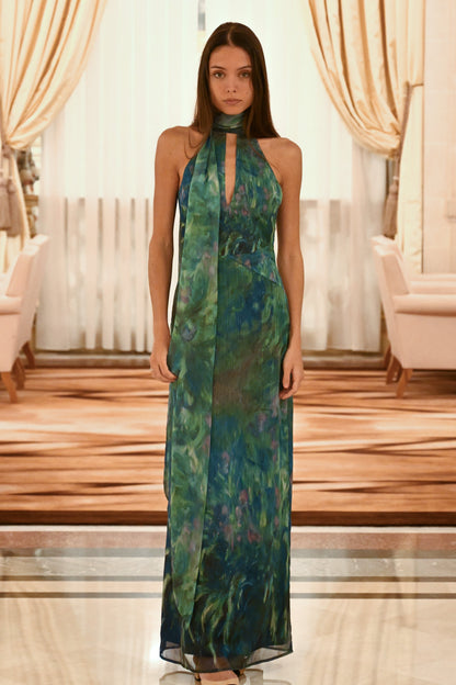 Monet Maxi Dress – Irises