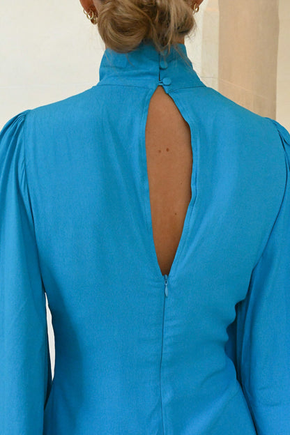 Raya Mini Dress – Teal