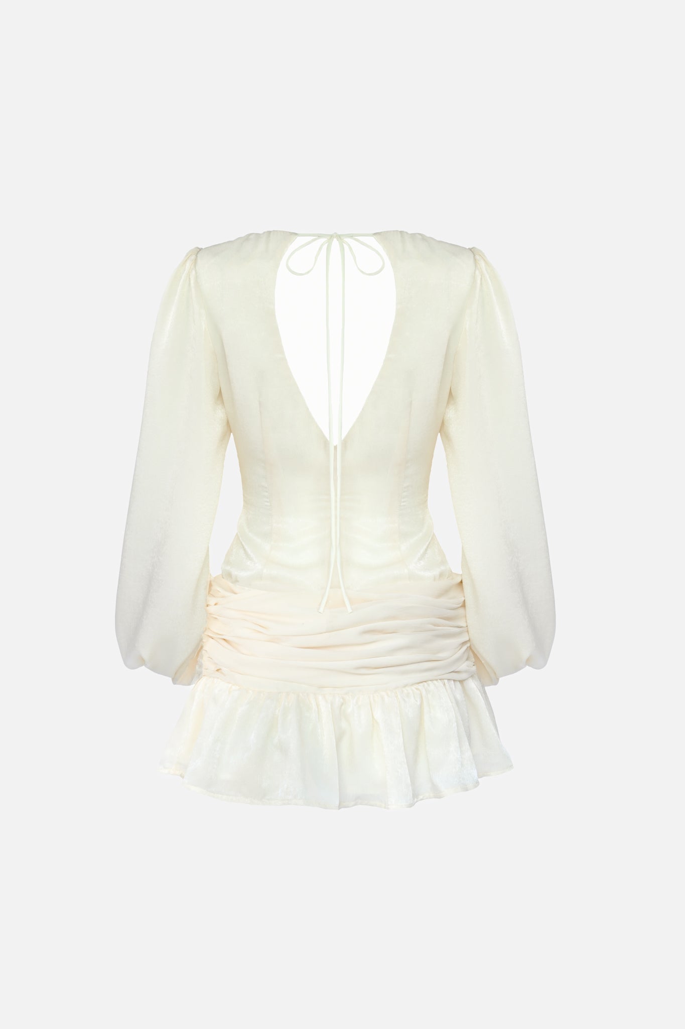 Evie Mini Dress – Ivory