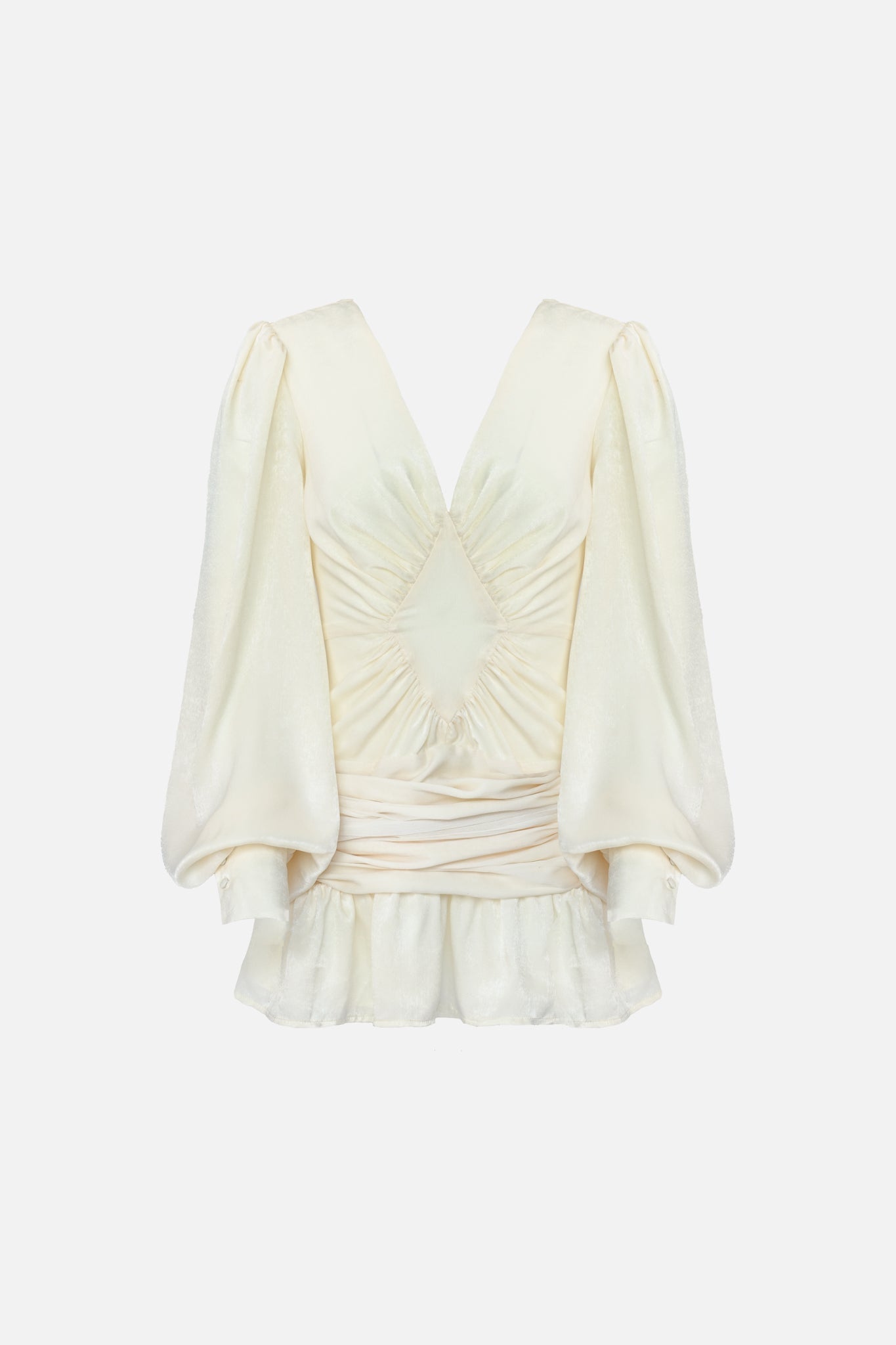 Evie Mini Dress – Ivory