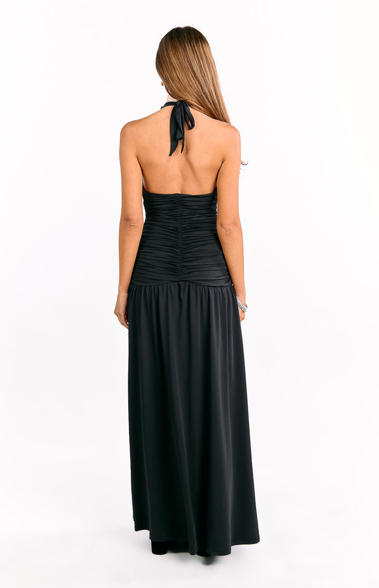 Gloria Maxi Dress – Black