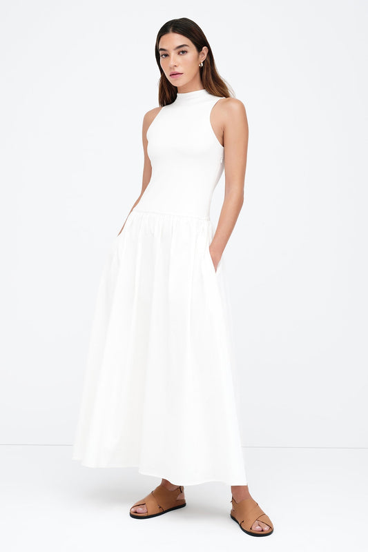 Montrose Midi Dress – White