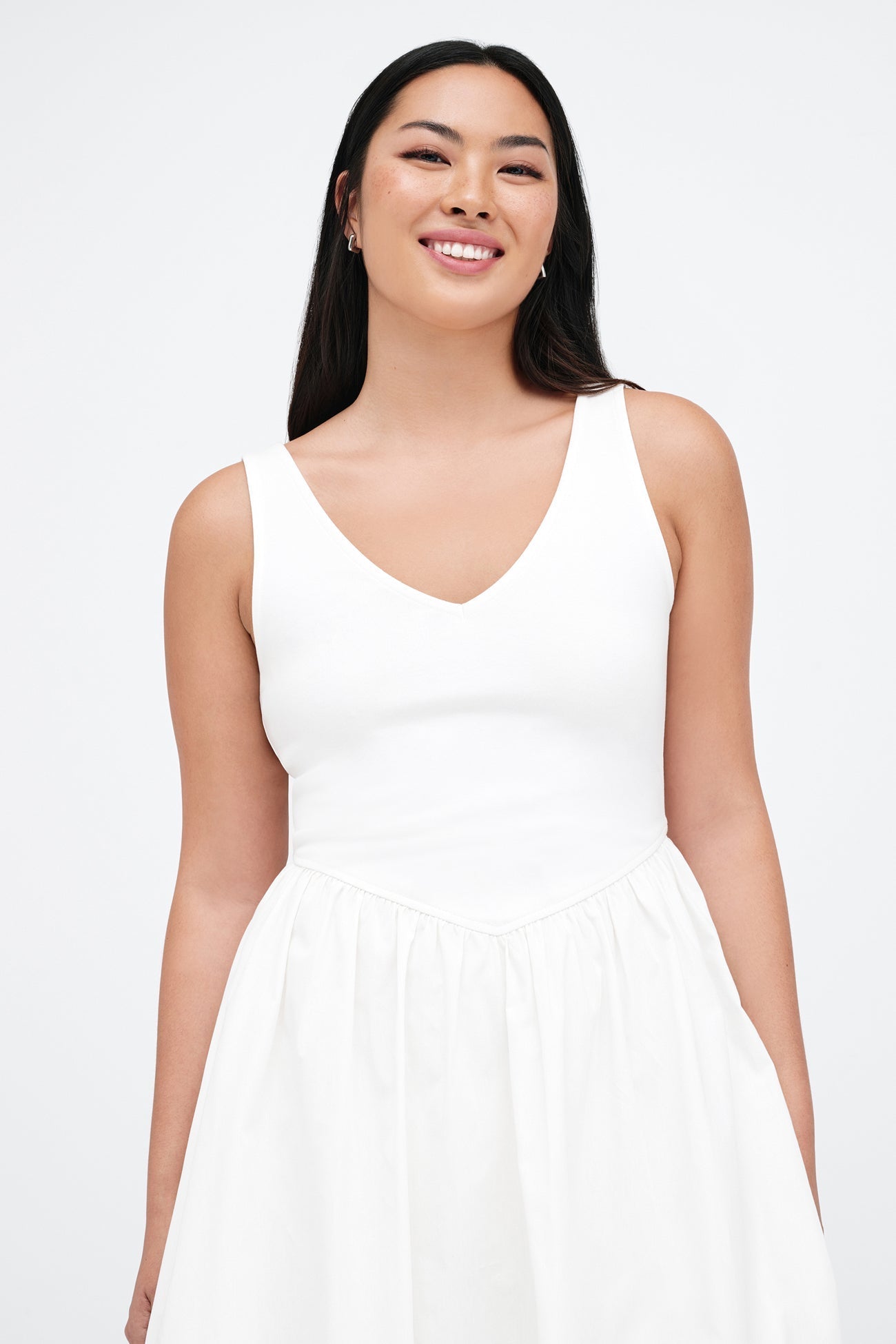Emmy Midi Dress – White