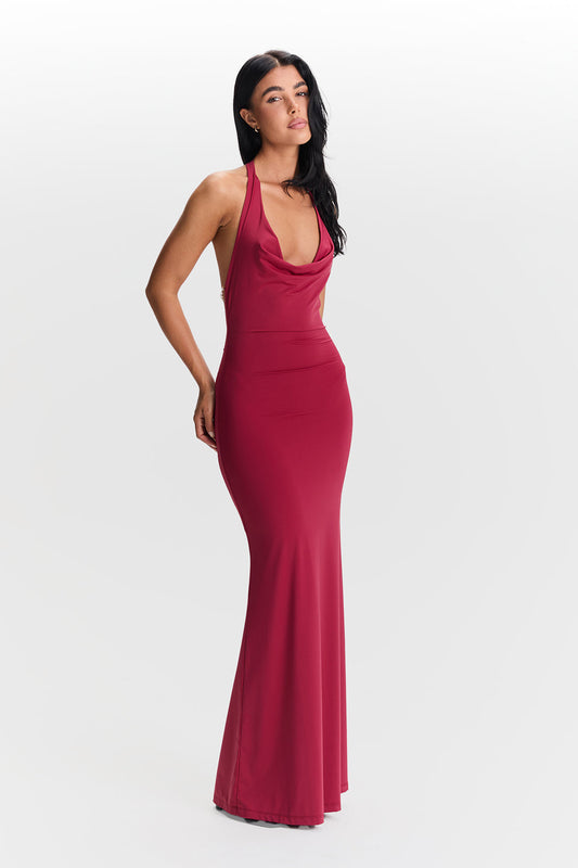Harper Maxi Dress – Red