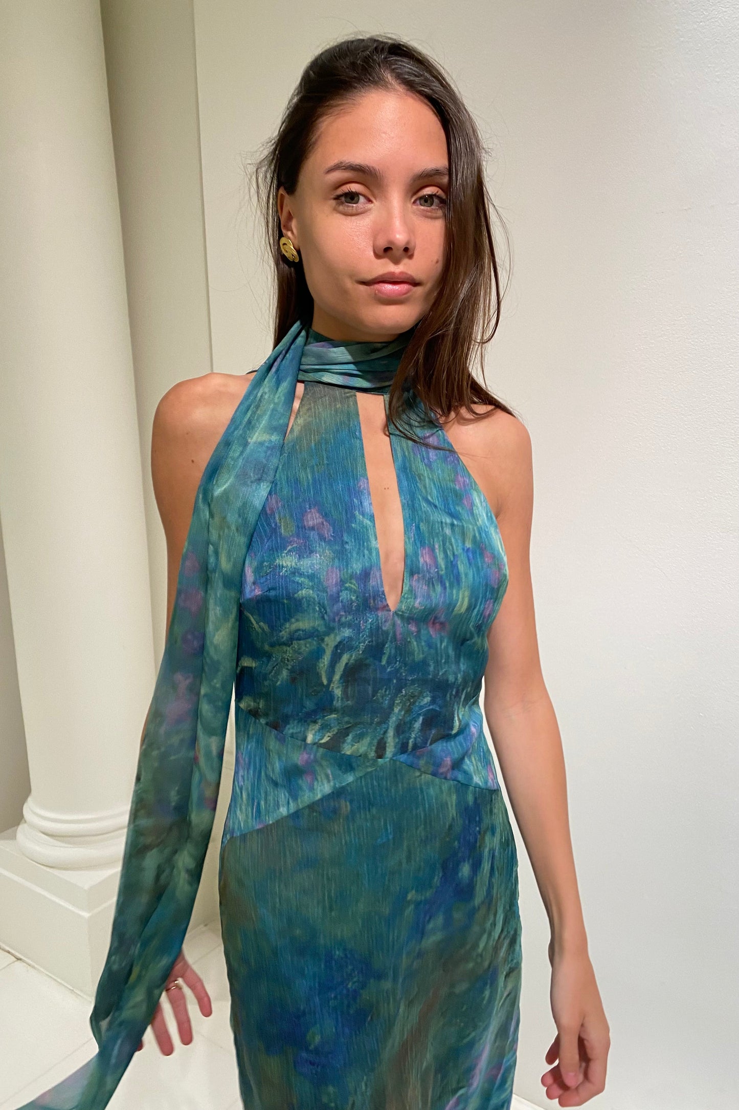 Monet Maxi Dress – Irises