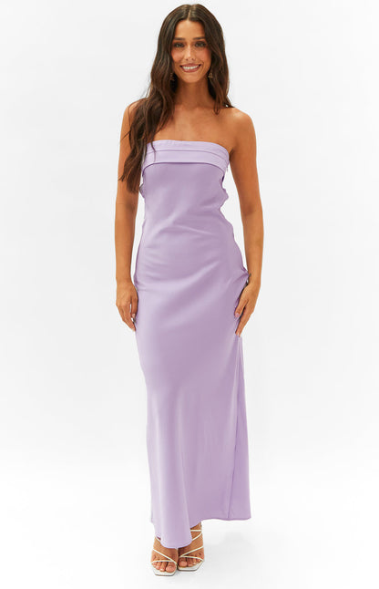 Maiah Maxi Dress – Lilac