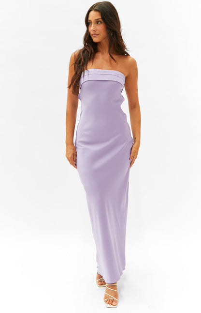 Maiah Maxi Dress – Lilac