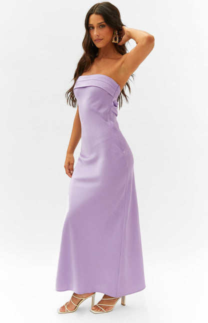 Maiah Maxi Dress – Lilac