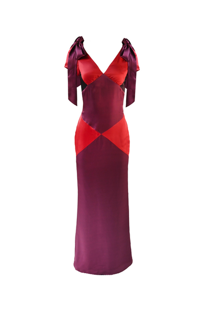 Moors Maxi Dress – Burgundy