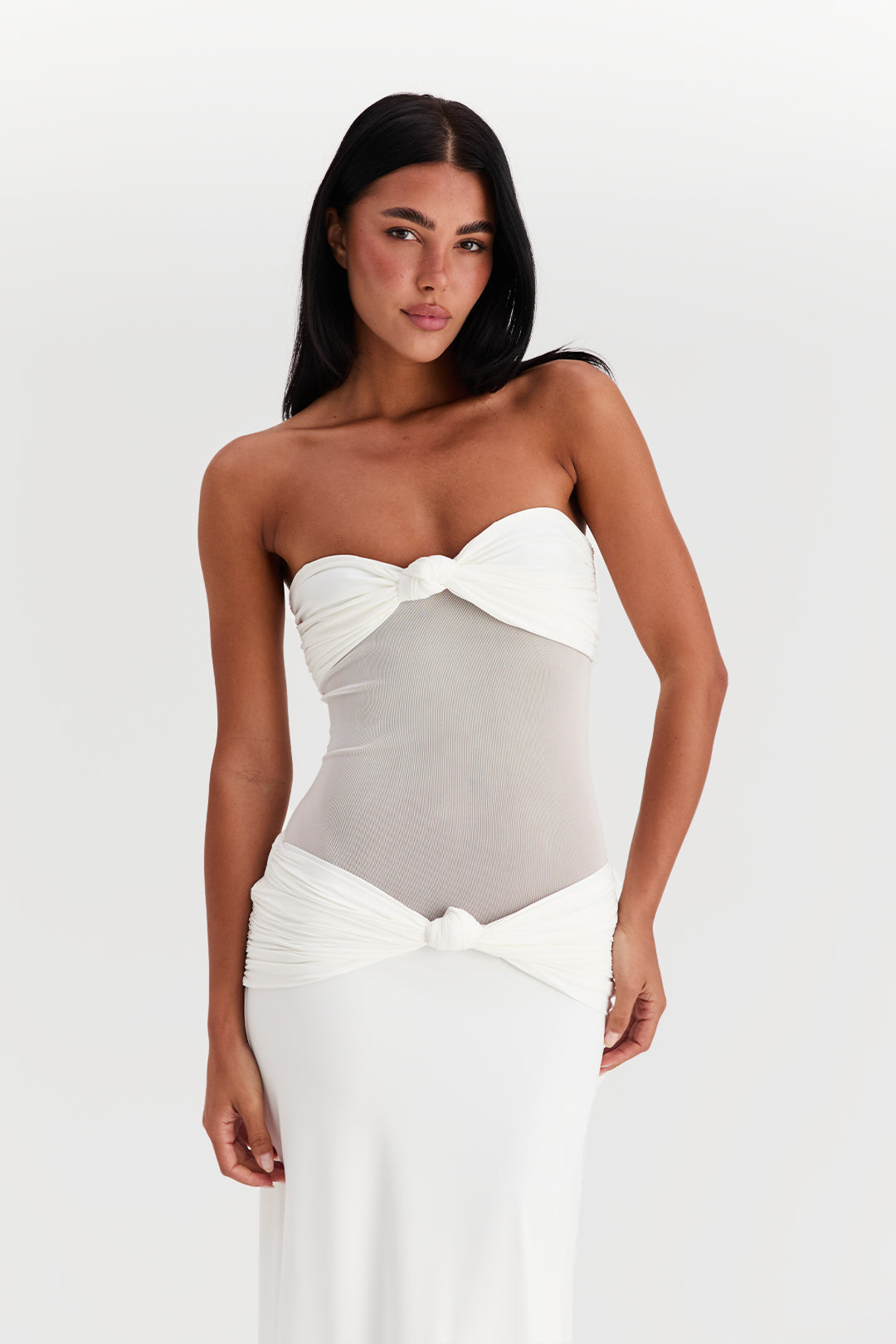 Amara Maxi Dress – White