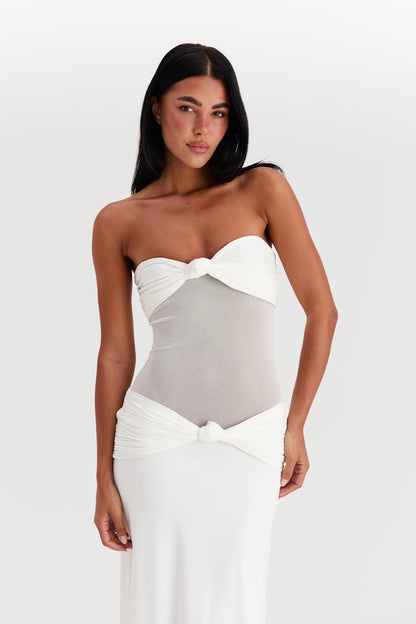 Amara Maxi Dress – White