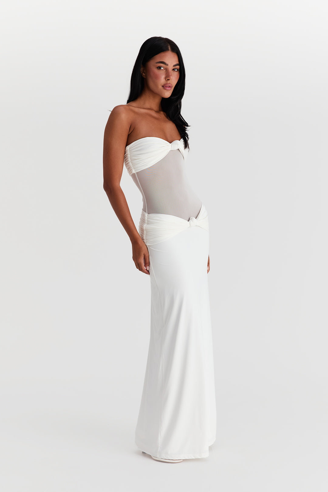 Amara Maxi Dress – White