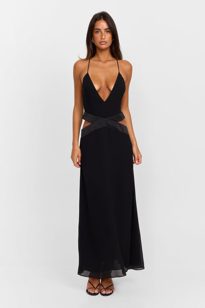 Sia Maxi Dress - Black