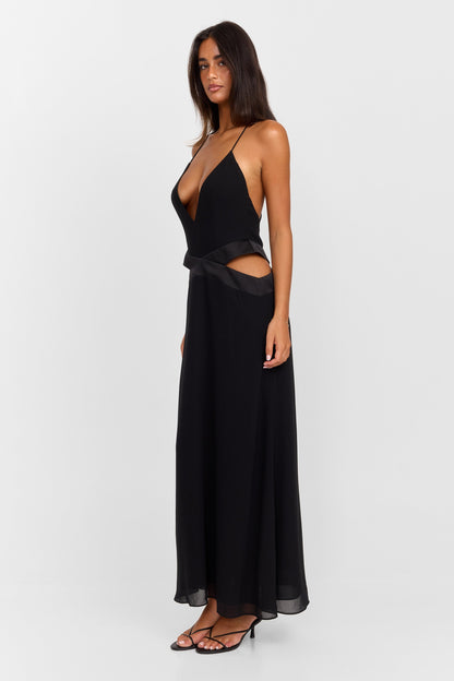 Sia Maxi Dress - Black