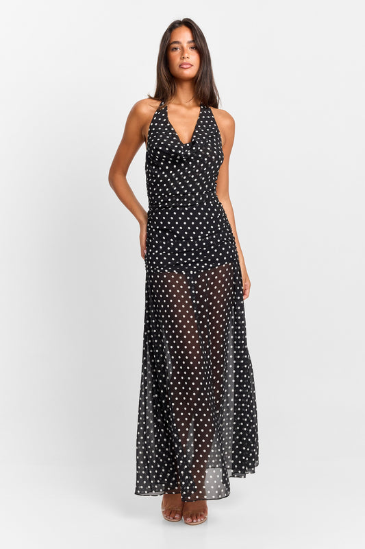 Clara Maxi Dress - Black
