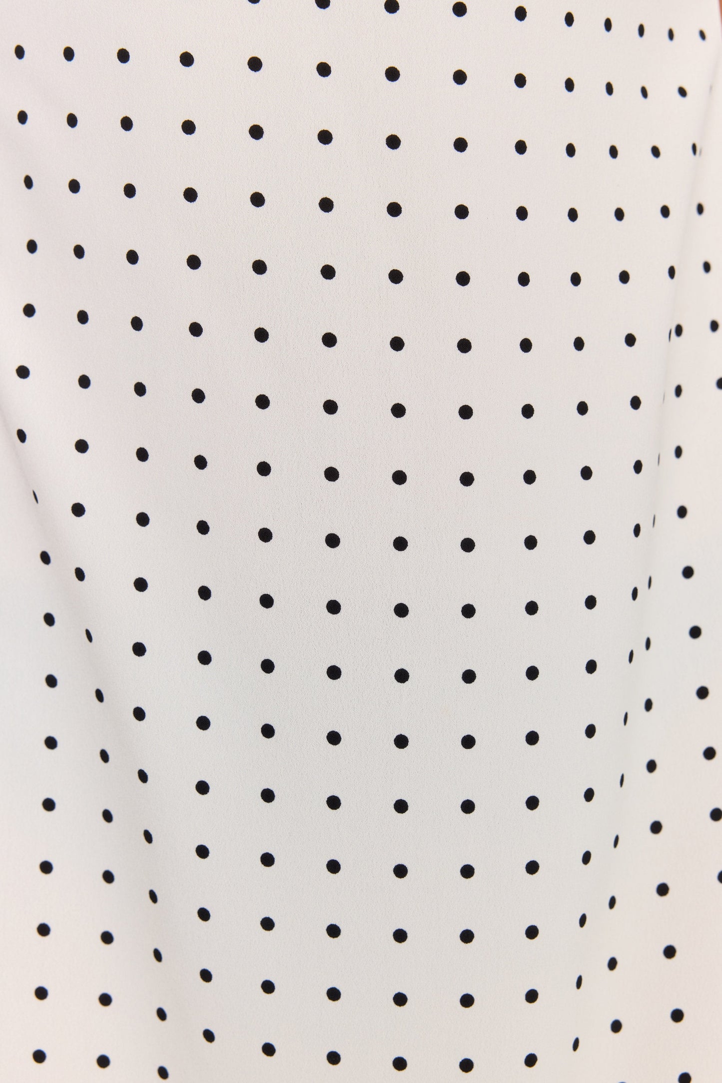 Lottie Maxi Dress White Polkadot