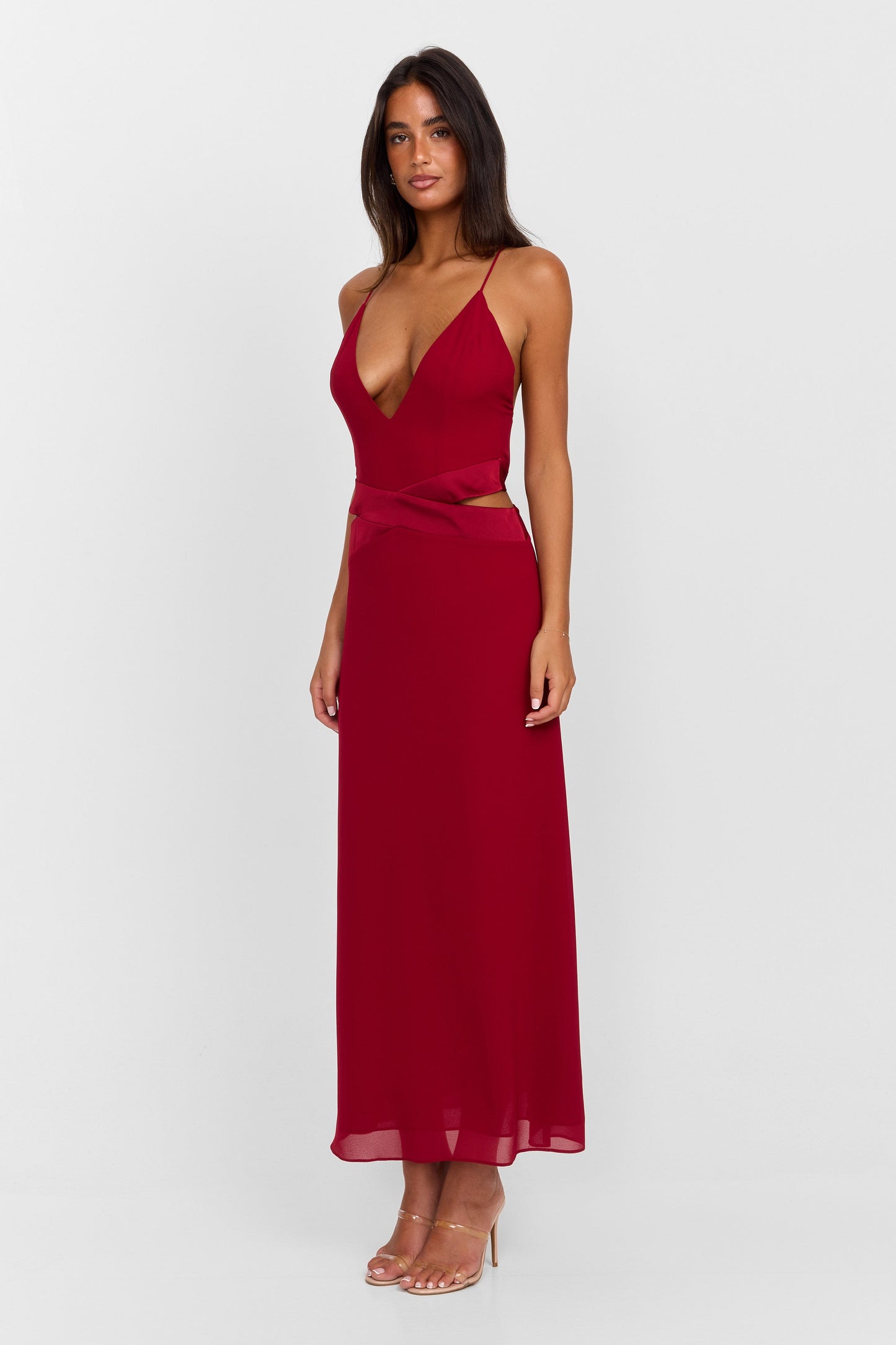 Sia Maxi Dress - Red