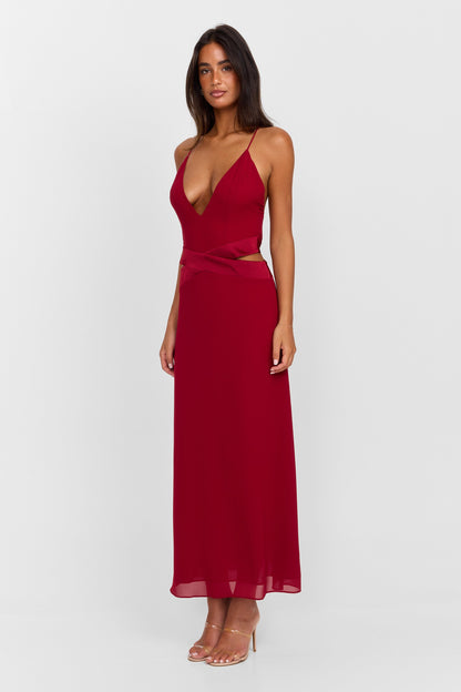 Sia Maxi Dress - Red