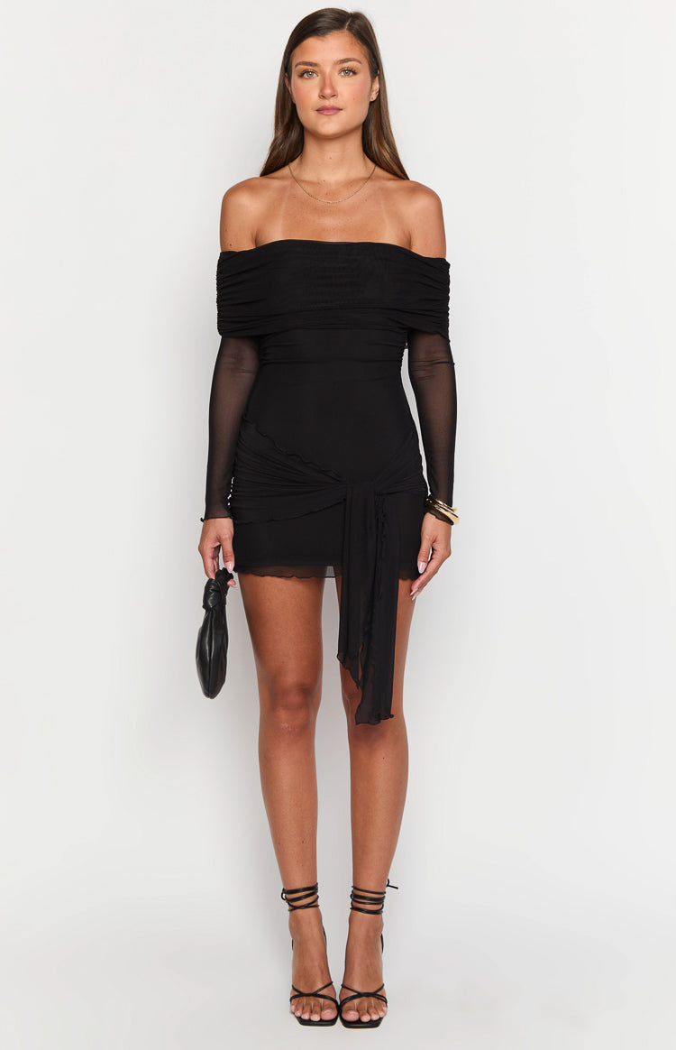 Paige Mini Dress – Black