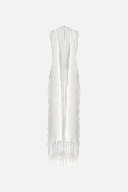 Phoebe Midi Dress – Ivory