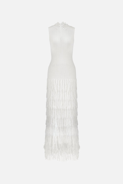 Phoebe Midi Dress – Ivory