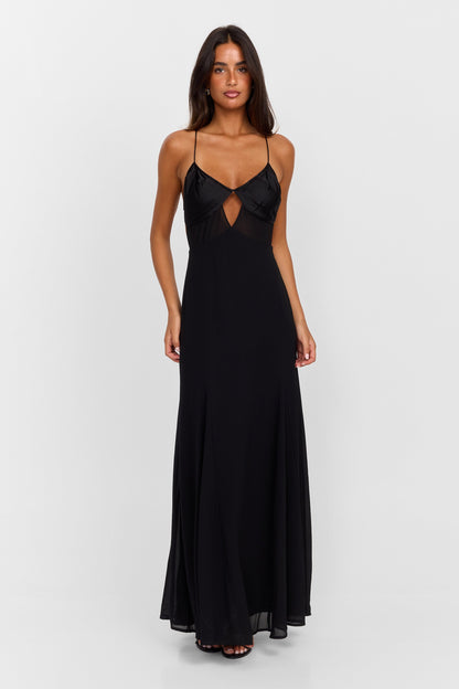 Electra Maxi Dress - Black