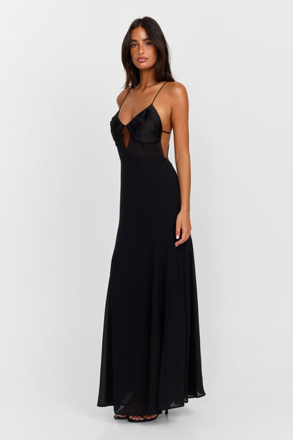 Electra Maxi Dress - Black