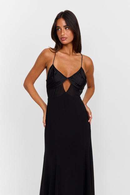 Electra Maxi Dress - Black