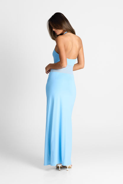 Sariya Maxi Dress - Sky Blue