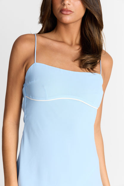 Seraphina Mini Dress - Blue