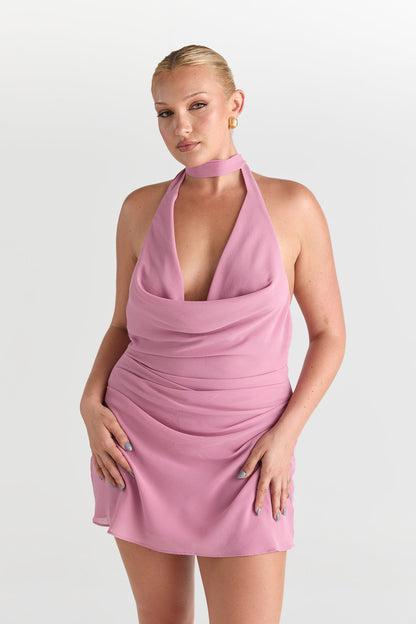 Faye Mini Dress - Pink