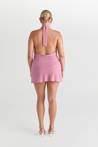 Faye Mini Dress - Pink