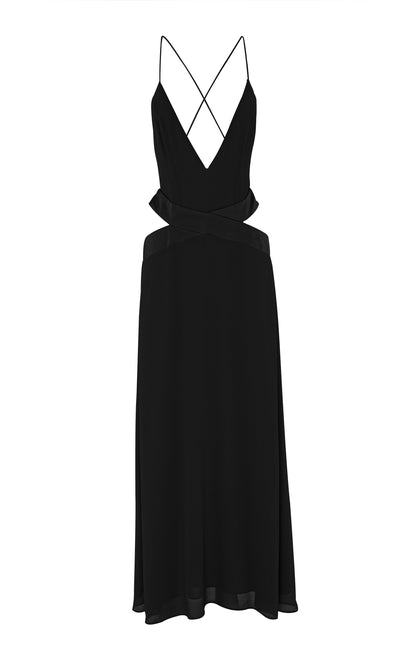 Sia Maxi Dress - Black