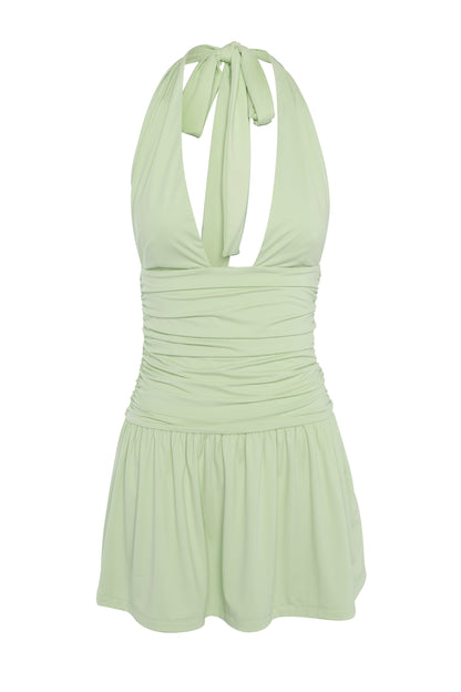 Primrose Mini Dress - Apple