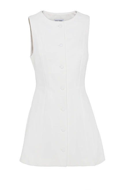 Melody Mini Dress - Ivory