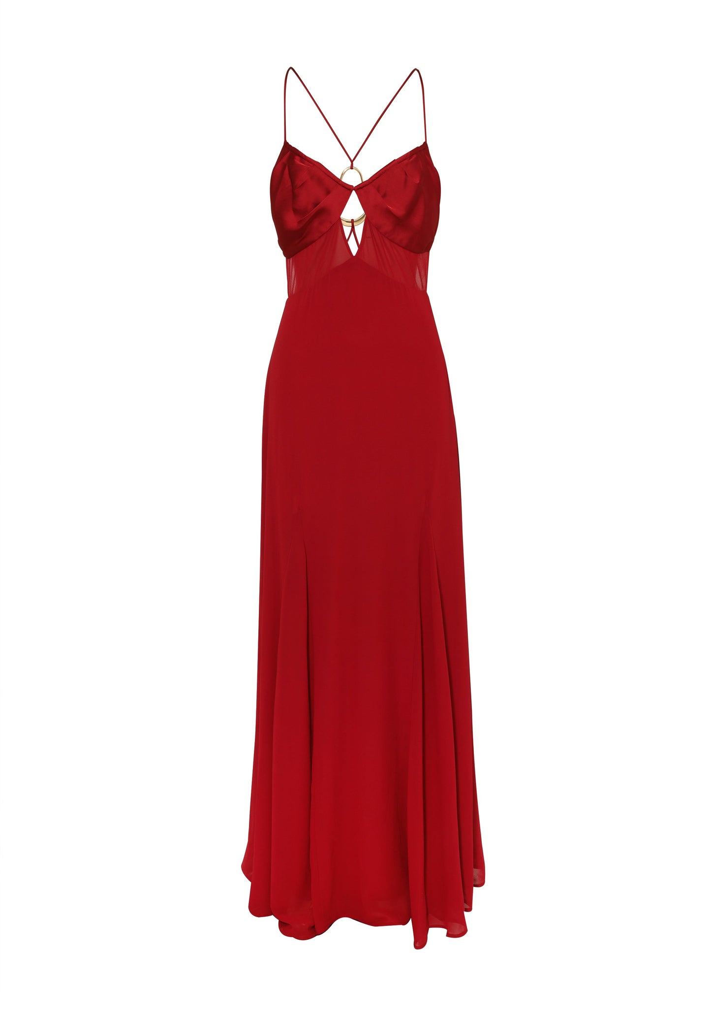 Electra Maxi Dress - Red
