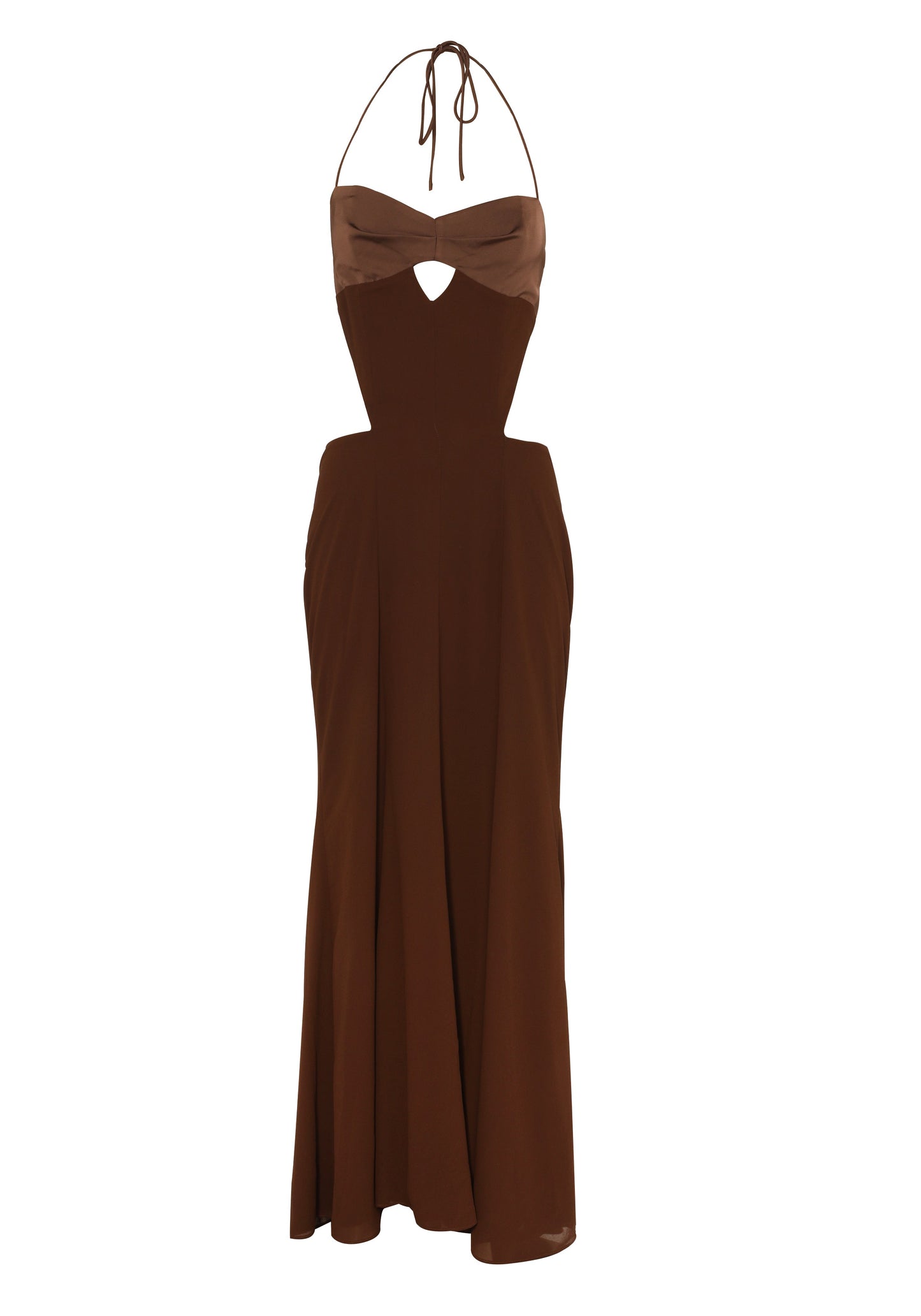 Scarlett Maxi Dress - Chocolate