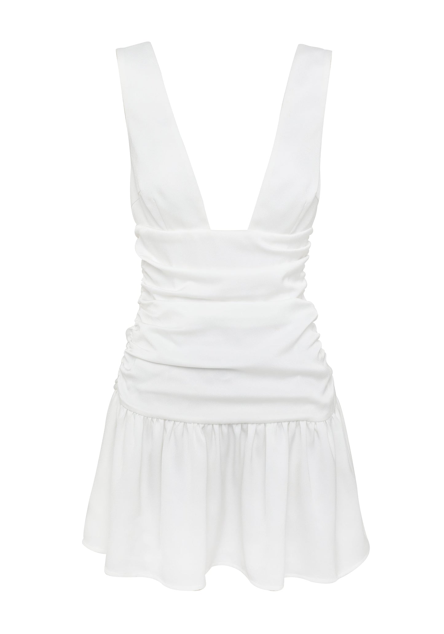 Flora Mini Dress - White