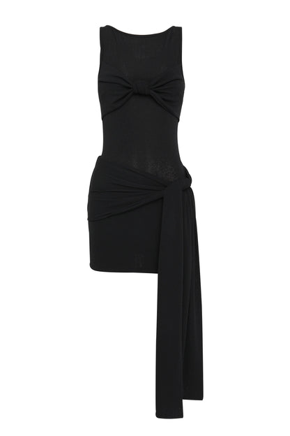 Isla Mini Dress - Black