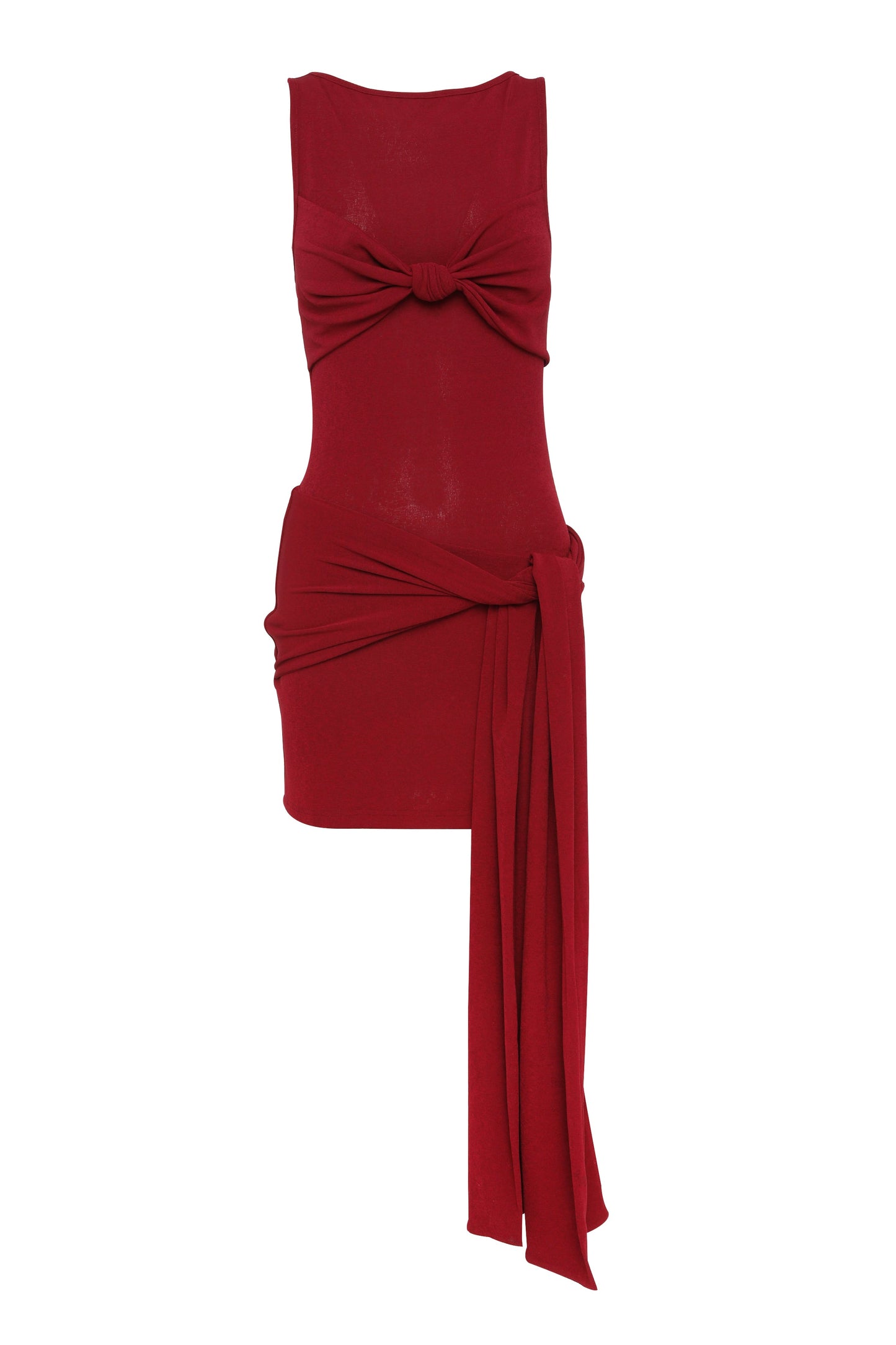 Isla Mini Dress - Ruby