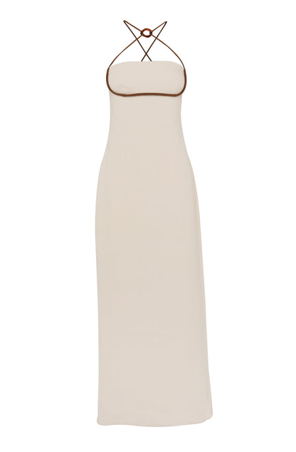 Rosalie Maxi Dress - Almond