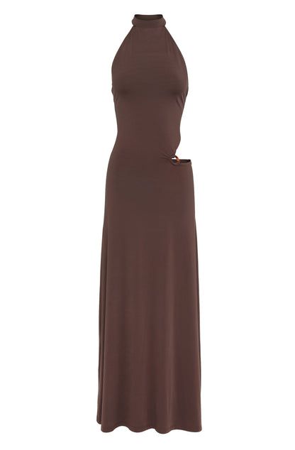 Aurora Maxi Dress - Chocolate