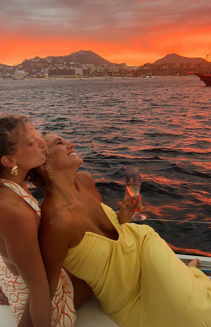 Braelyn Maxi Dress – Yellow