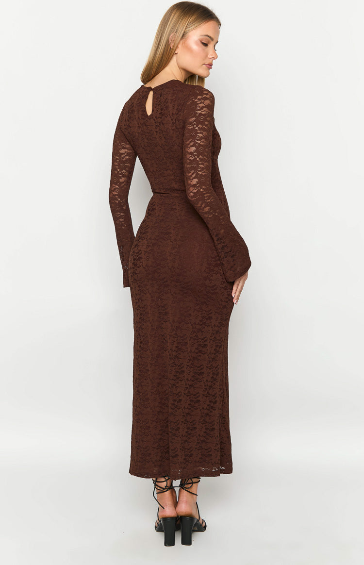 Camielle Maxi Dress – Brown