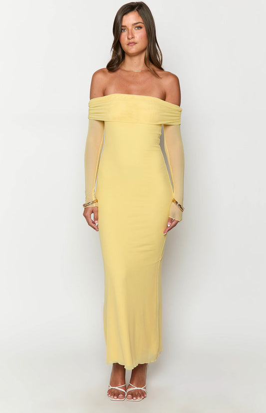 Coraline Maxi Dress – Yellow