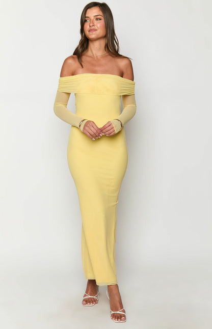 Coraline Maxi Dress – Yellow