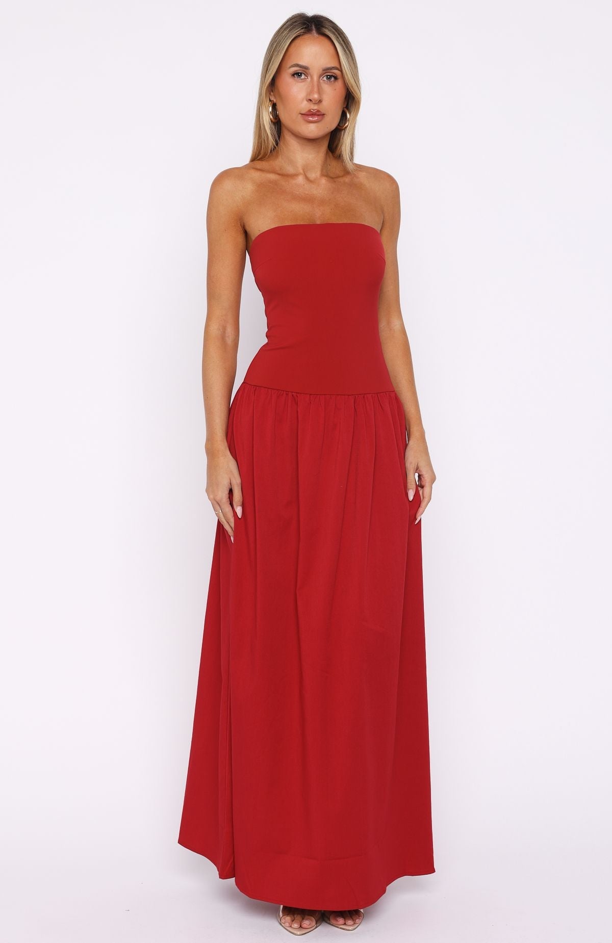 Take Back Maxi Dress - Red