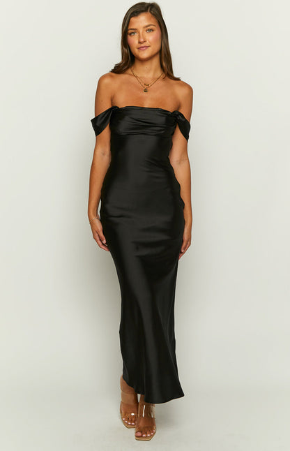 Ella Maxi Dress – Black