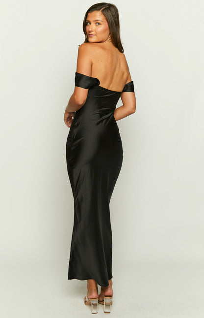 Ella Maxi Dress – Black