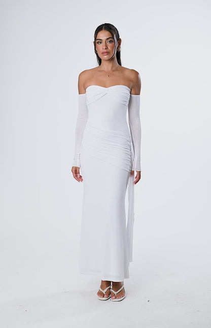 Breanna Maxi Dress – White